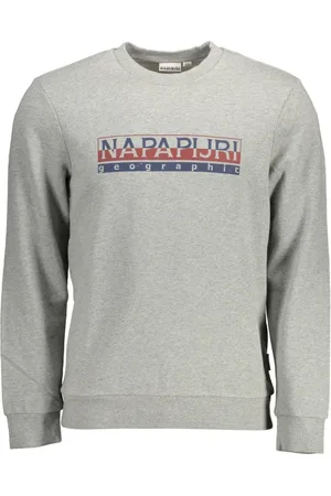 Napapijri Herren, Sweatshirts & Hoodies, Grau, XLGröße: