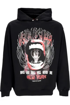 Vision Of Super Herren, Sweatshirts & Hoodies, Schwarzk, SGröße: