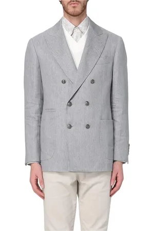 Brunello Cucinelli Herren, Jacken, Grau, XLGröße: