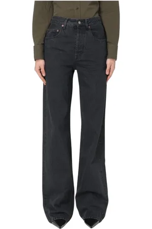Saint Laurent Damen, Jeans, Schwarzk, W27Größe: