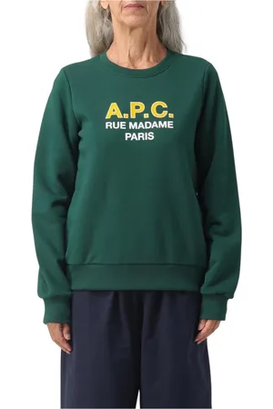 A.P.C. Damen, Sweatshirts & Hoodies, Grün, SGröße: