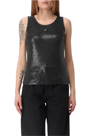 MCM Damen, Oberteile, Schwarzk, MGröße: