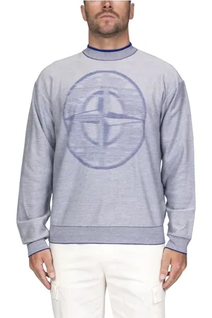 Stone Island Herren, Sweatshirts & Hoodies, Blau, XLGröße: