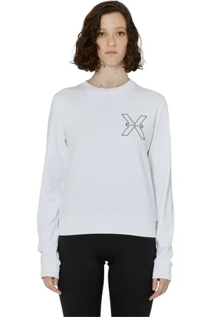 John Richmond Damen, Sweatshirts & Hoodies, Weiß, LGröße: