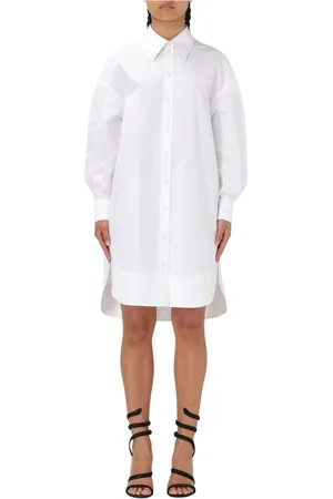 Alexander McQueen Damen, Kleider, Weiß, 2XSGröße: