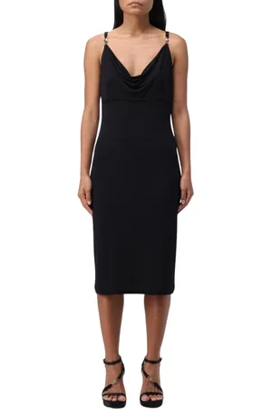 VERSACE Damen, Kleider, Schwarzk, MGröße:
