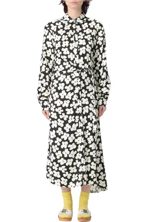 Msgm Damen, Kleider, Schwarzk, SGröße:
