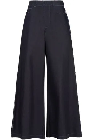 Marni Damen, Hosen, Blau, MGröße: