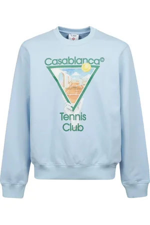 Casablanca Herren, Sweatshirts & Hoodies, Blau, LGröße: