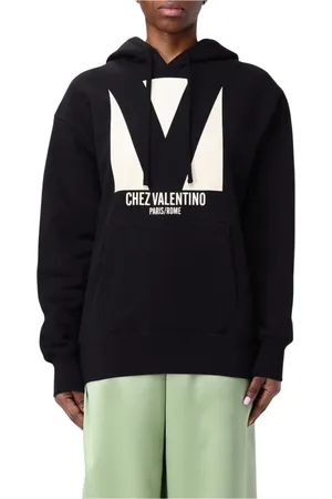 VALENTINO Damen, Sweatshirts & Hoodies, Schwarzk, 2XSGröße: