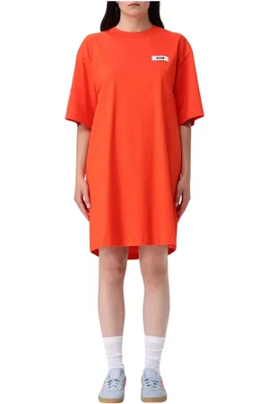 Msgm Damen, Kleider, Rot, XSGröße: