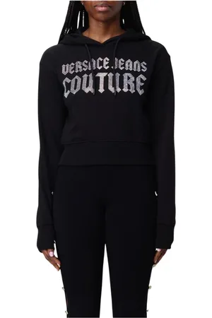 VERSACE Damen, Sweatshirts & Hoodies, Schwarzk, XSGröße: