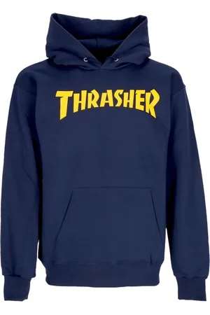 Thrasher Herren, Sweatshirts & Hoodies, Blau, LGröße: