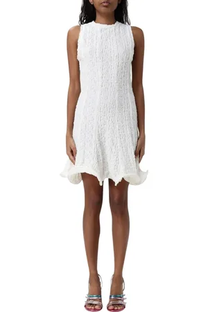 Msgm Damen, Kleider, Weiß, XSGröße: