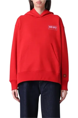 Kenzo Damen, Sweatshirts & Hoodies, Rot, LGröße: