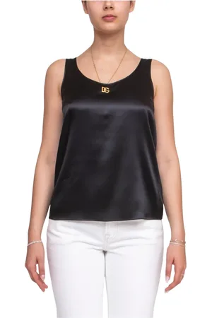 Dolce & Gabbana Damen, Oberteile, Schwarzk, SGröße: