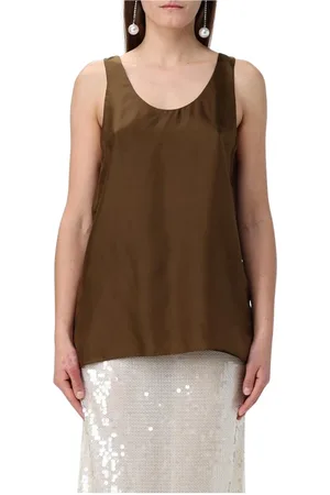 Serafini Damen, Oberteile, Braun, LGröße: