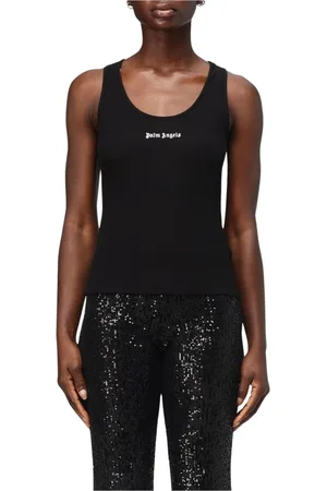 Palm Angels Damen, Oberteile, Schwarzk, XSGröße: