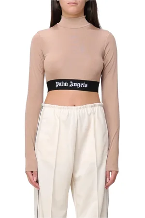 Palm Angels Damen, Oberteile, Braun, MGröße: