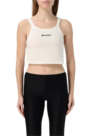Palm Angels Damen, Oberteile, Weiß, XSGröße: