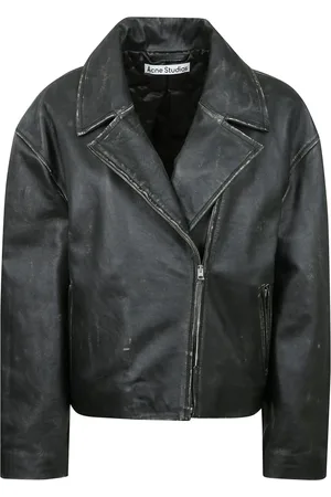 Acne Studios Damen, Jacken, Schwarzk, SGröße: