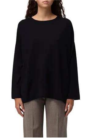 Allude Damen, Strickwaren, Schwarzk, LGröße:
