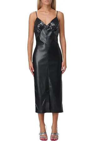 Msgm Damen, Kleider, Schwarzk, XSGröße: