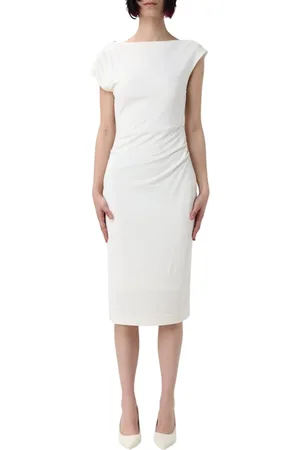 HUGO BOSS Damen, Kleider, Weiß, MGröße: