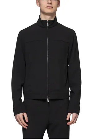 Emporio Armani Herren, Jacken, Schwarzk, LGröße: