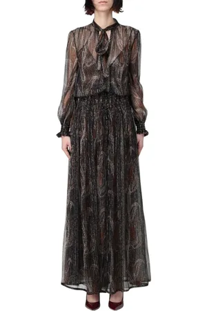 Saint Laurent Damen, Kleider, Mehrfarbig, MGröße: