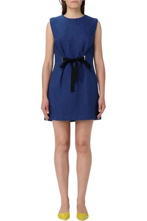 Msgm Damen, Kleider, Blau, 2XSGröße: