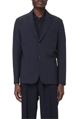 Emporio Armani Herren, Jacken, Blau, SGröße:
