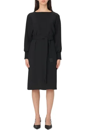 Emporio Armani Damen, Kleider, Schwarzk, 2XSGröße: