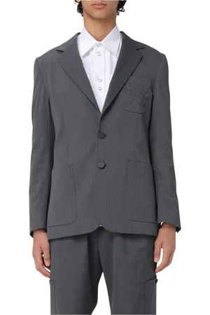 Palm Angels Herren, Anzüge, Grau, XLGröße: