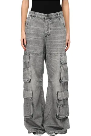 Diesel Damen, Jeans, Grau, W24Größe: