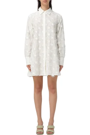 Msgm Damen, Kleider, Weiß, XSGröße: