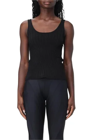 MUGLER Damen, Oberteile, Schwarzk, LGröße:
