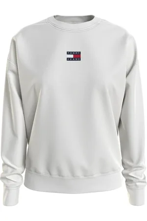 Tommy Hilfiger Damen, Sweatshirts & Hoodies, Weiß, MGröße: