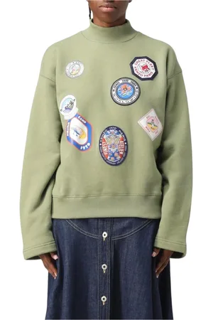 Kenzo Damen, Sweatshirts & Hoodies, Grün, MGröße: