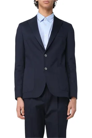 HUGO BOSS Herren, Jacken, Blau, LGröße: