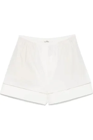 Rohe Damen, Shorts, Weiß, MGröße: