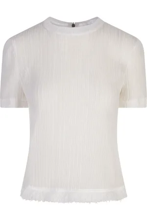 Msgm Damen, Oberteile, Weiß, XSGröße: