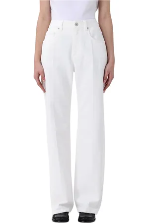 Brunello Cucinelli Damen, Jeans, Weiß, LGröße: