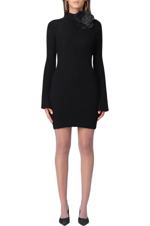 BLUMARINE Damen, Kleider, Schwarzk, SGröße: