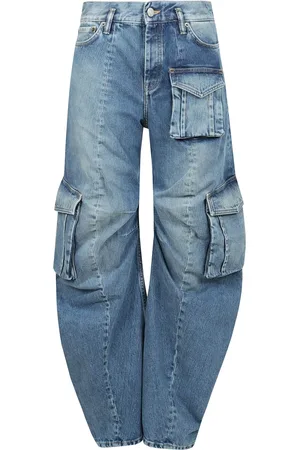 Acne Studios Damen, Jeans, Blau, SGröße: