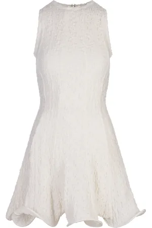 Msgm Damen, Kleider, Weiß, 3XSGröße: