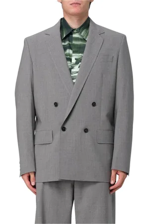 Msgm Herren, Jacken, Grau, LGröße: