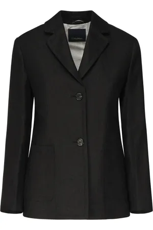 Max Mara Damen, Jacken, Schwarzk, SGröße: