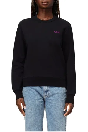 A.P.C. Damen, Sweatshirts & Hoodies, Schwarzk, SGröße: