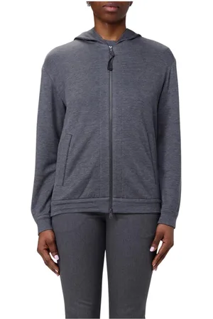 Brunello Cucinelli Damen, Sweatshirts & Hoodies, Grau, XLGröße: